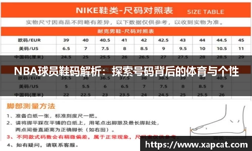 NBA球员鞋码解析：探索号码背后的体育与个性